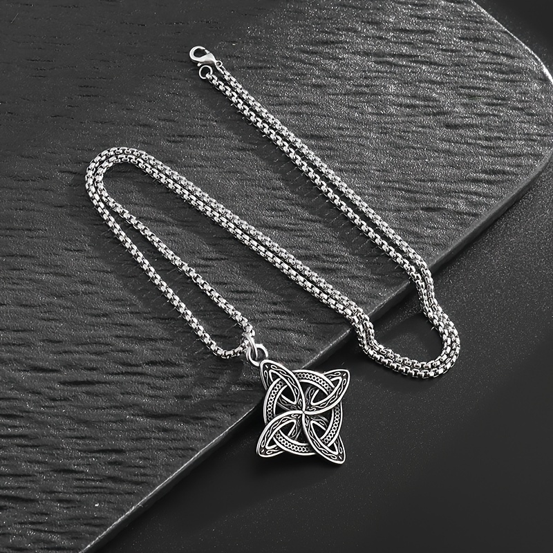 Three-in-One Pendant Necklace for Men & Women - Ideal for Parties & Banquets